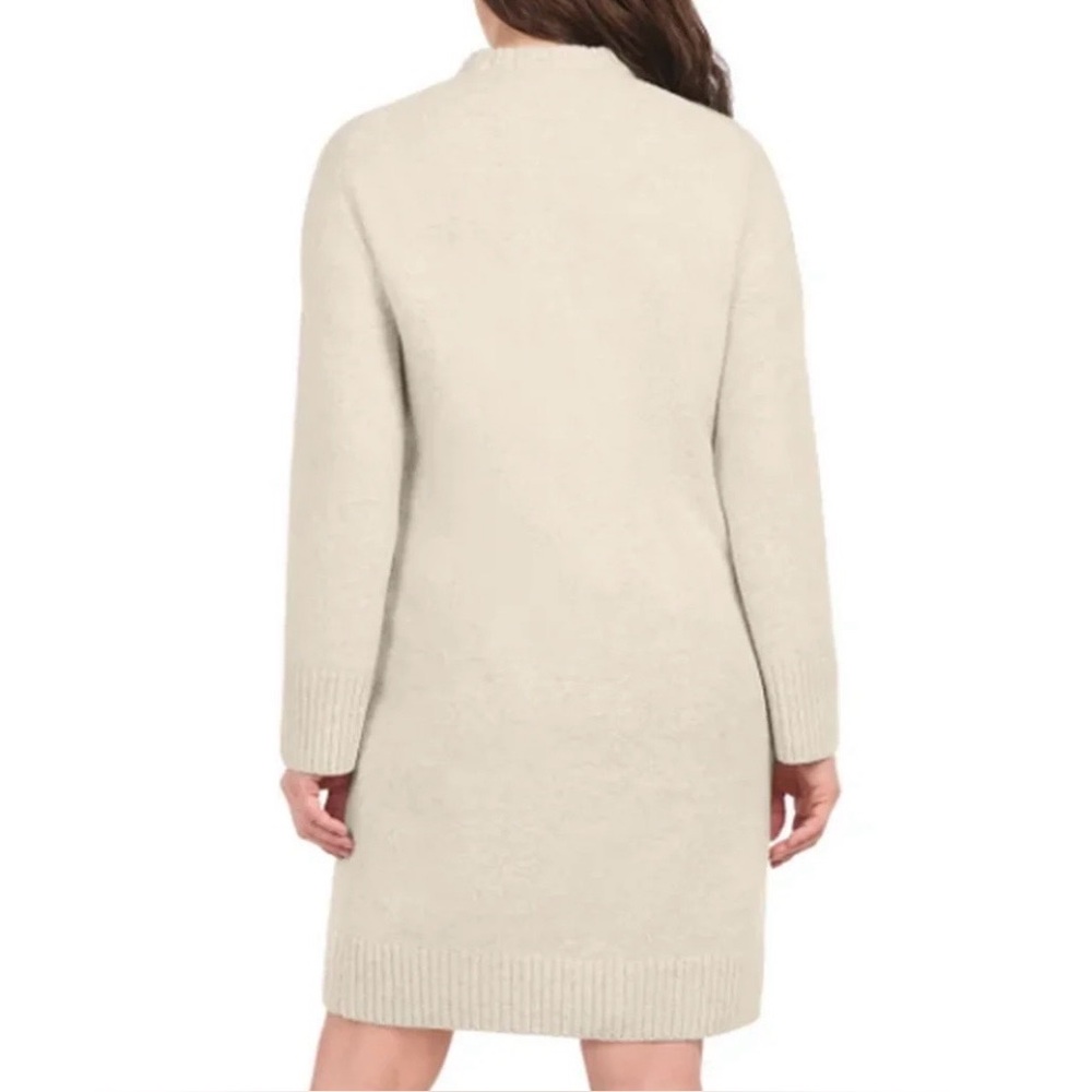 2 for $25! Dalia Women’s Beige Mix Mock Neck Sweater Dress – XXL – NWT - Picture 3 of 7